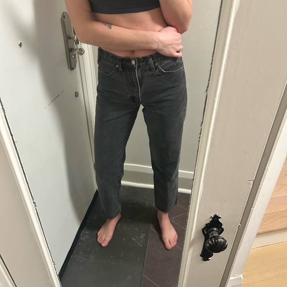 RARE orange tab 550 Levi straight leg denim - Picture 3 of 5